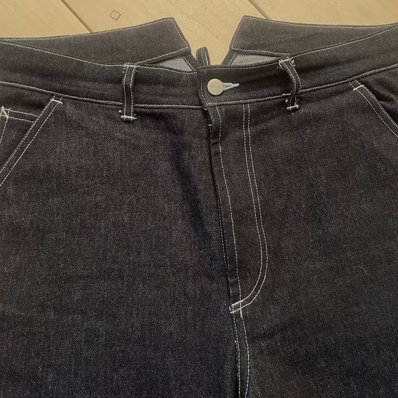 Eye Junta Wantanabe x Carhartt Men’s Black Jeans - Picture 4 of 6